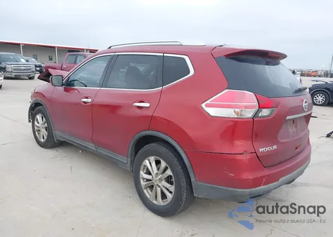 2016 Nissan Rogue Sv из США, поврежденный, VIN KNMAT2MT6GP611518